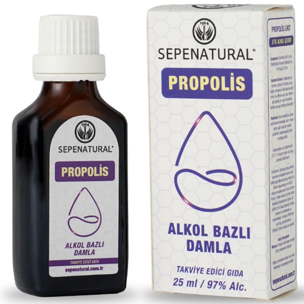 SPN  PROPOLİS EKSTRESİ 25 ML ALKOL BAZLI DAMLA