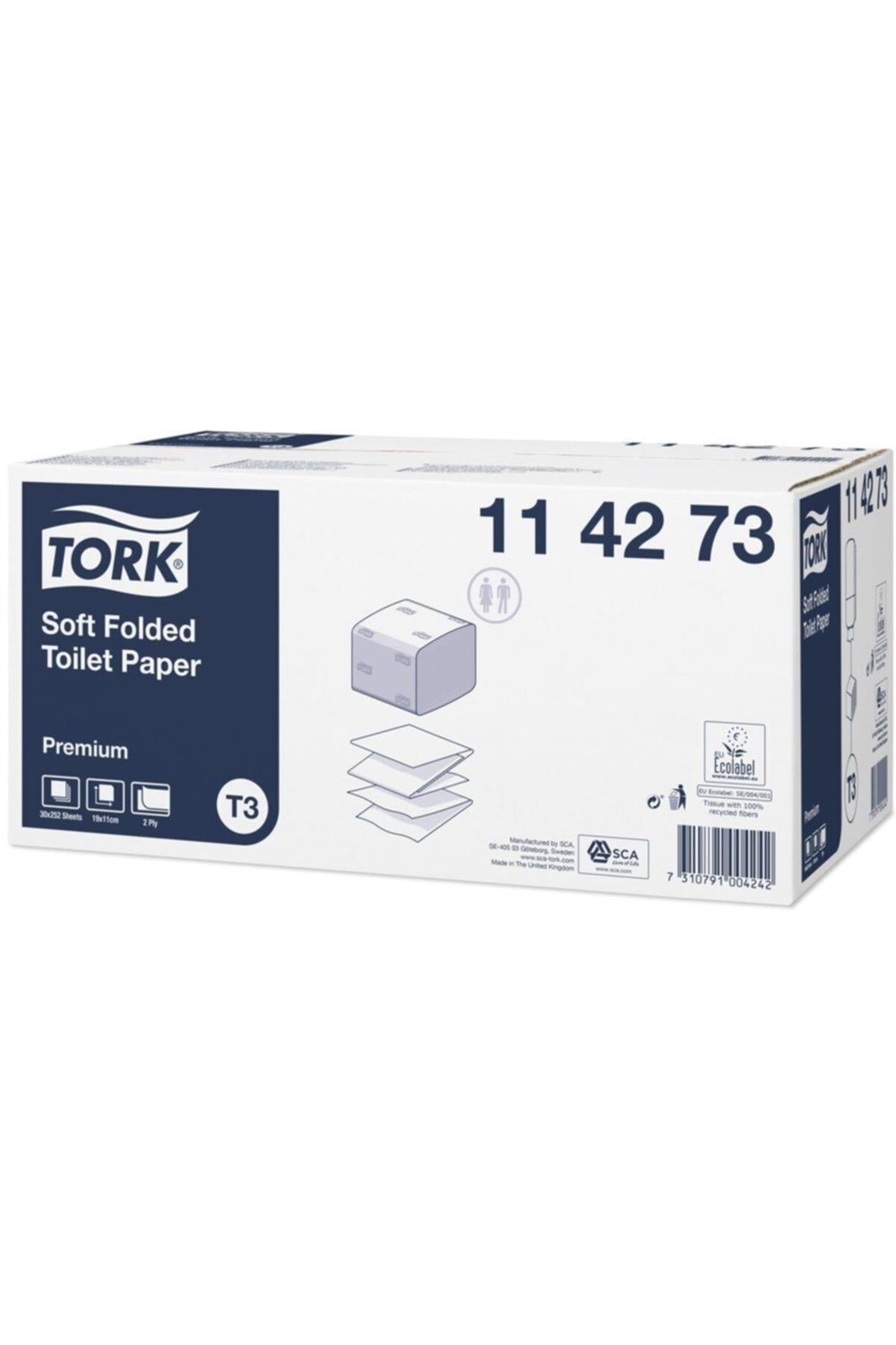 C Katlamalı Tuvalet Kağıdı Premium 252Yp x 30'Lu 1 Koli