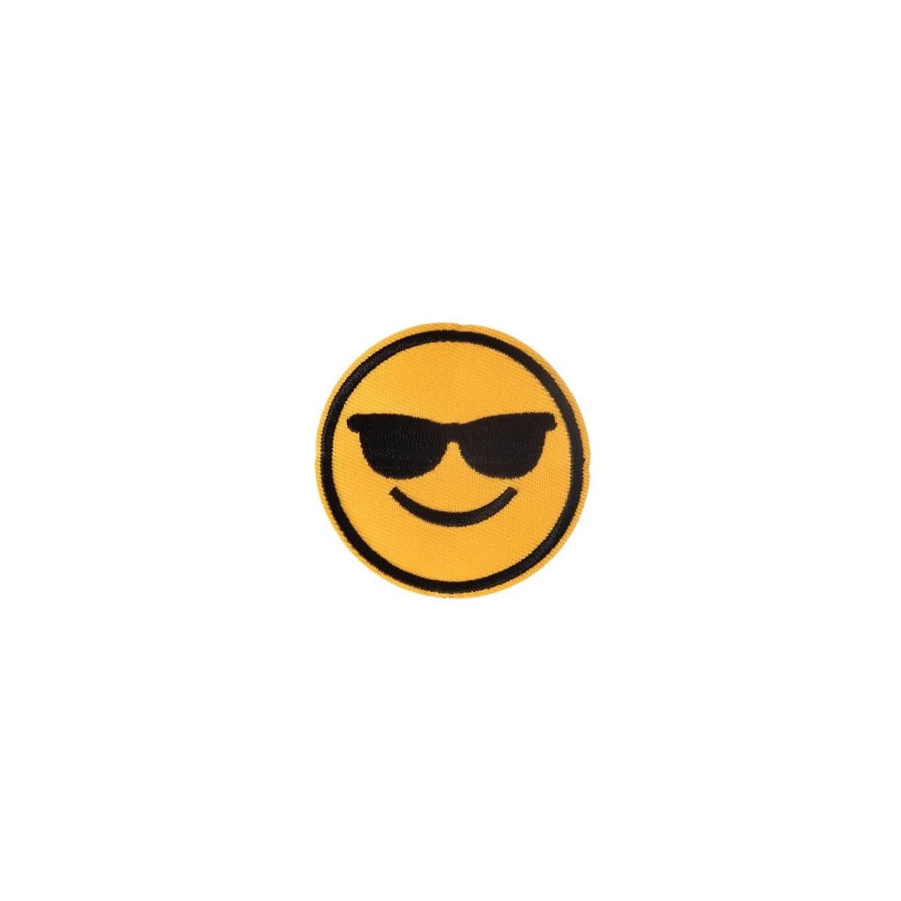 EMOJI PATCH - Cool - Cool Desen Yapışkanlı Yama