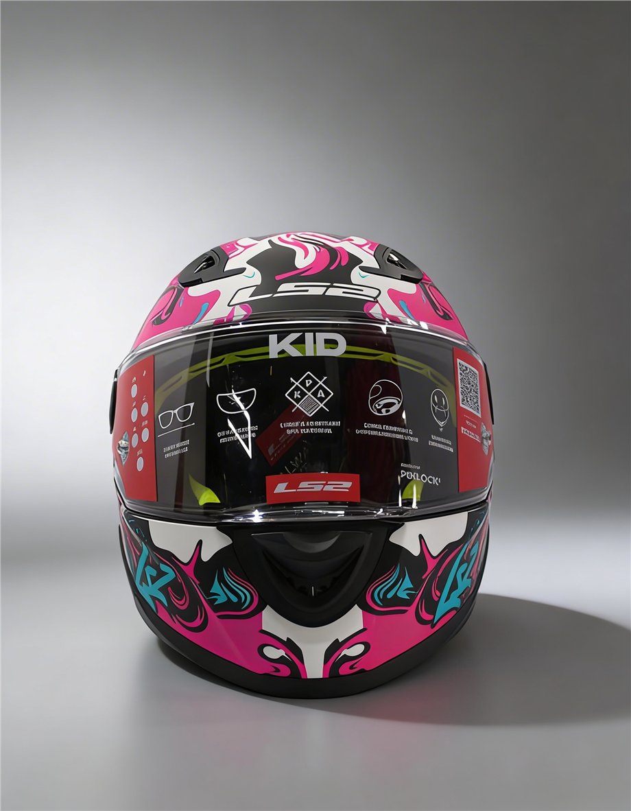 LS2 KID CYBERG MAT MOR ÇOCUK KASK-90510601