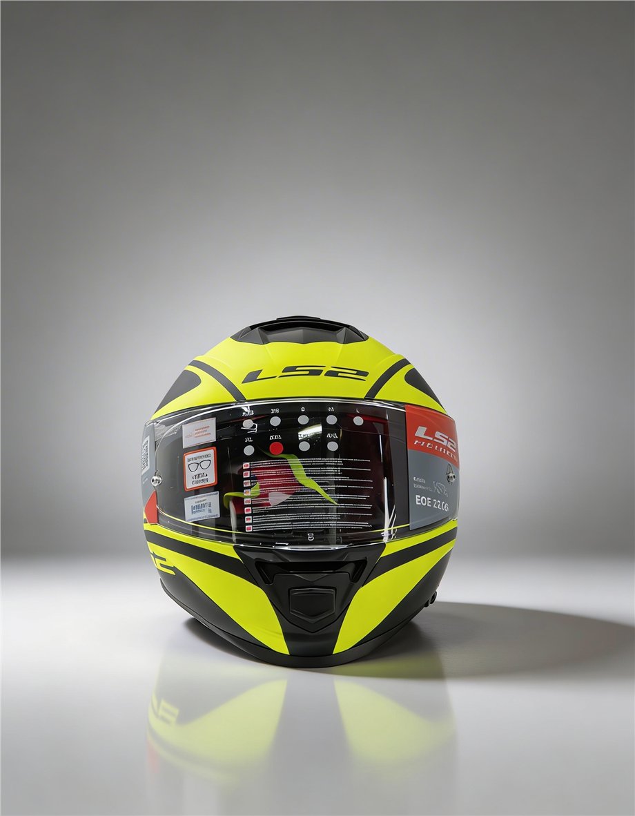 LS2 STORM 2 DODGER MAT SİYAH NEON SARI-90508714