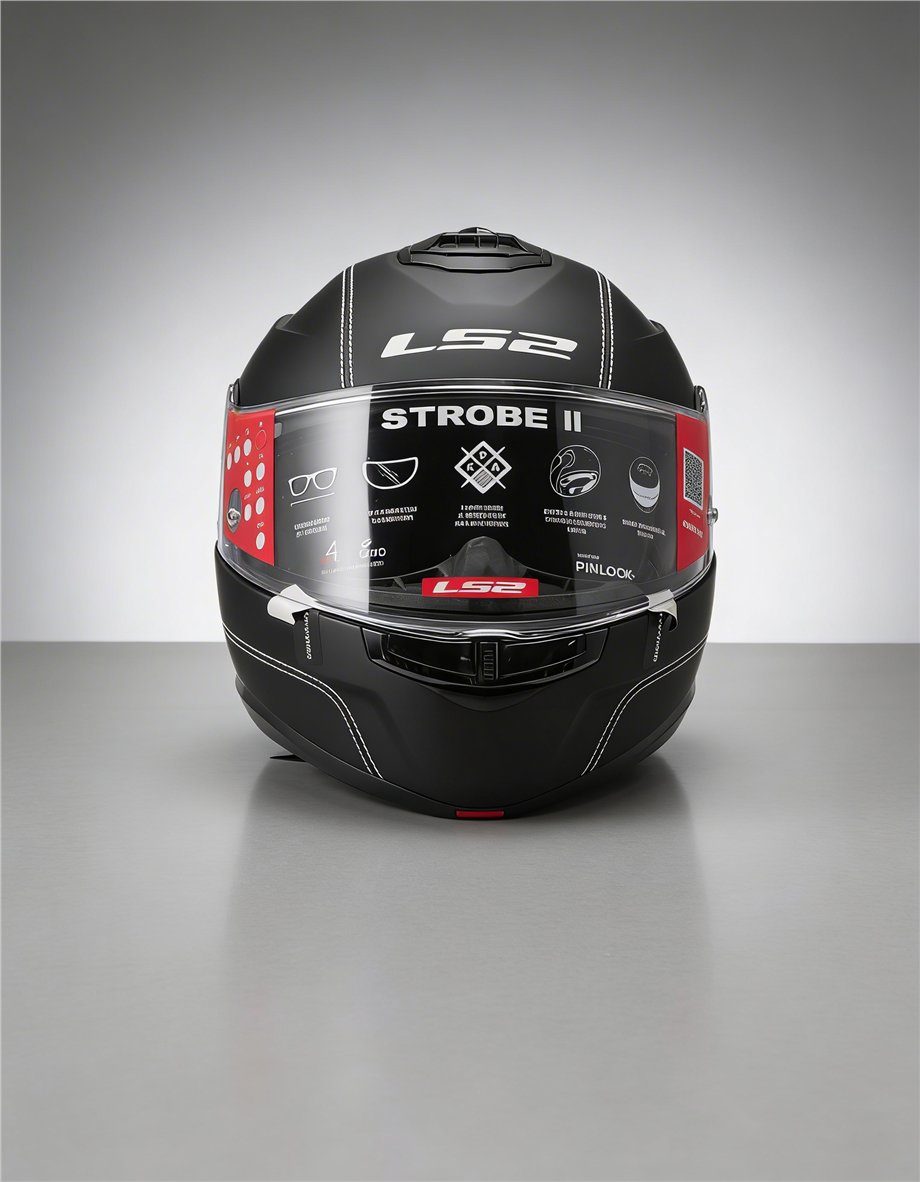 LS2 STROBE 2 MAT SİYAH-90517532