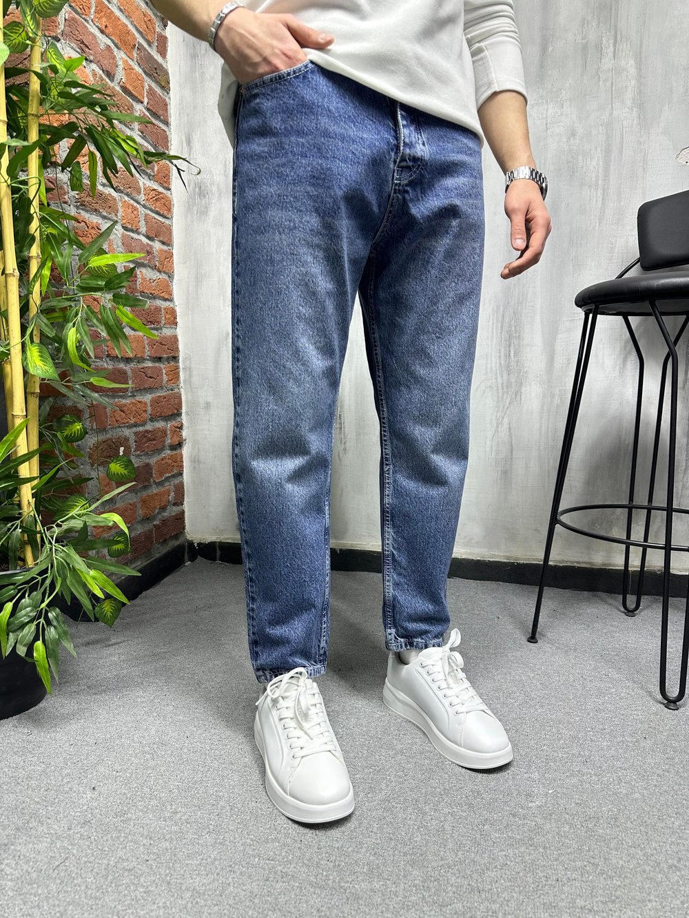 Boyfrend Kot Pantolon Lacivert