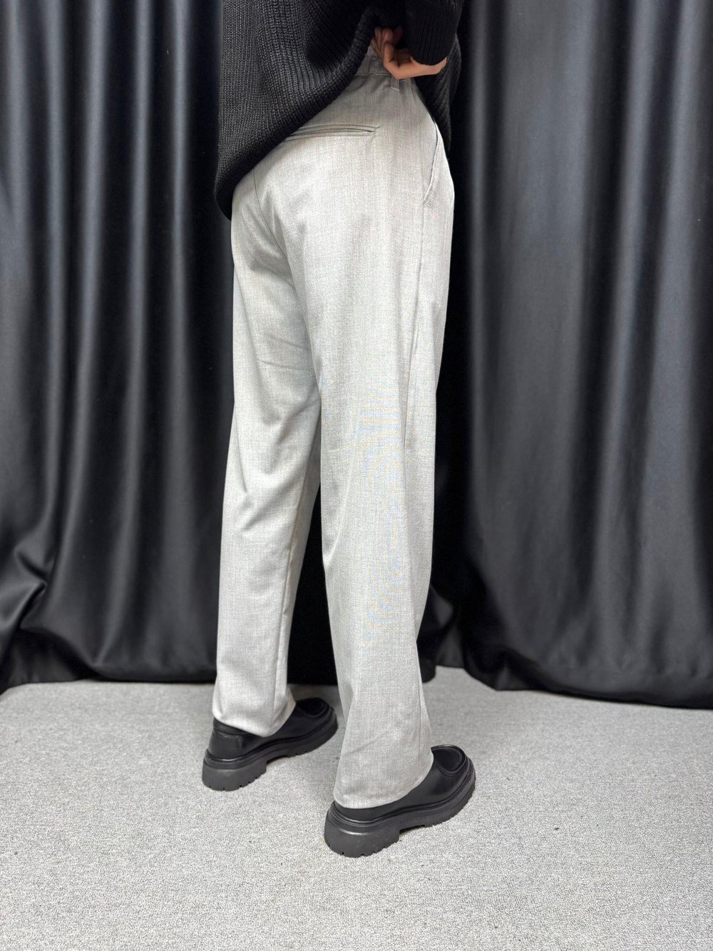LK Baggy Kumaş Pantolon Gri