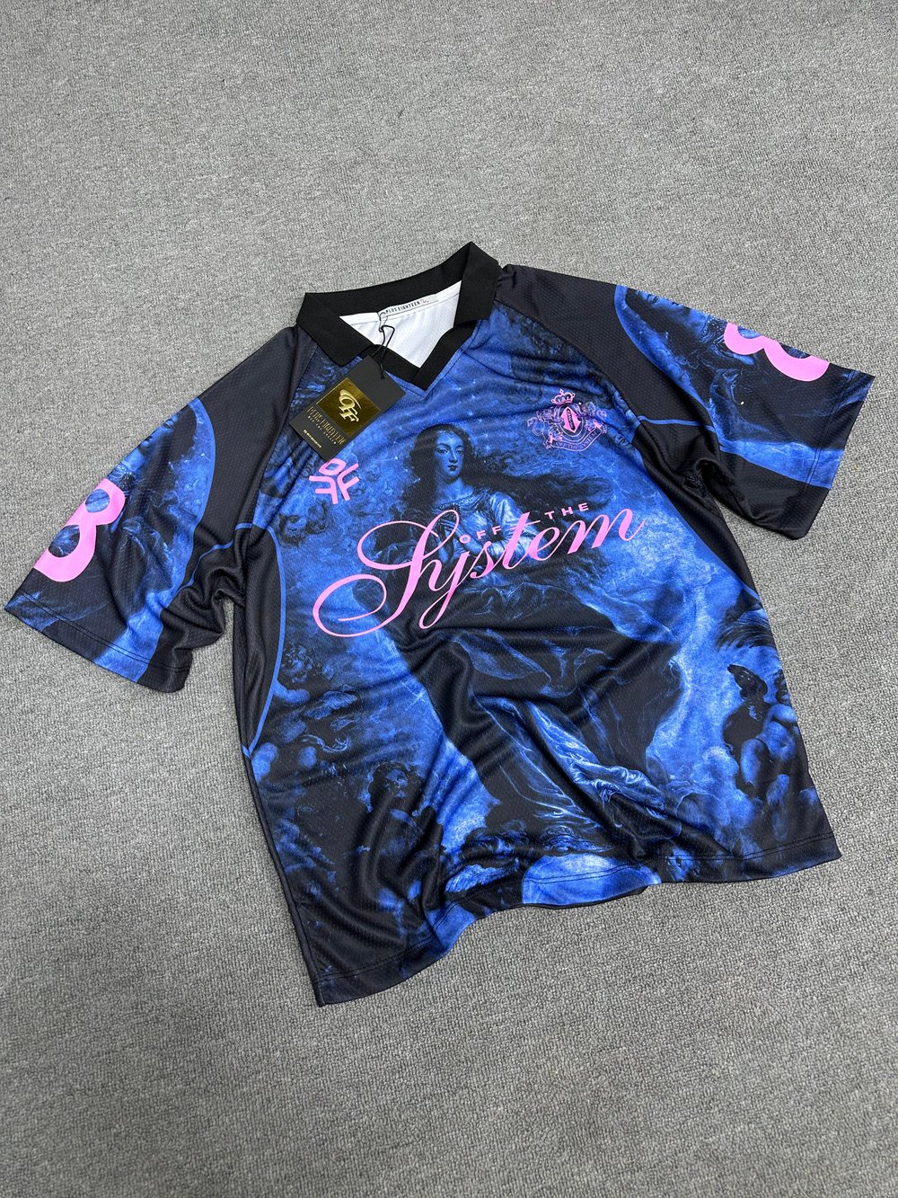 Off The System T-shirt Mavi