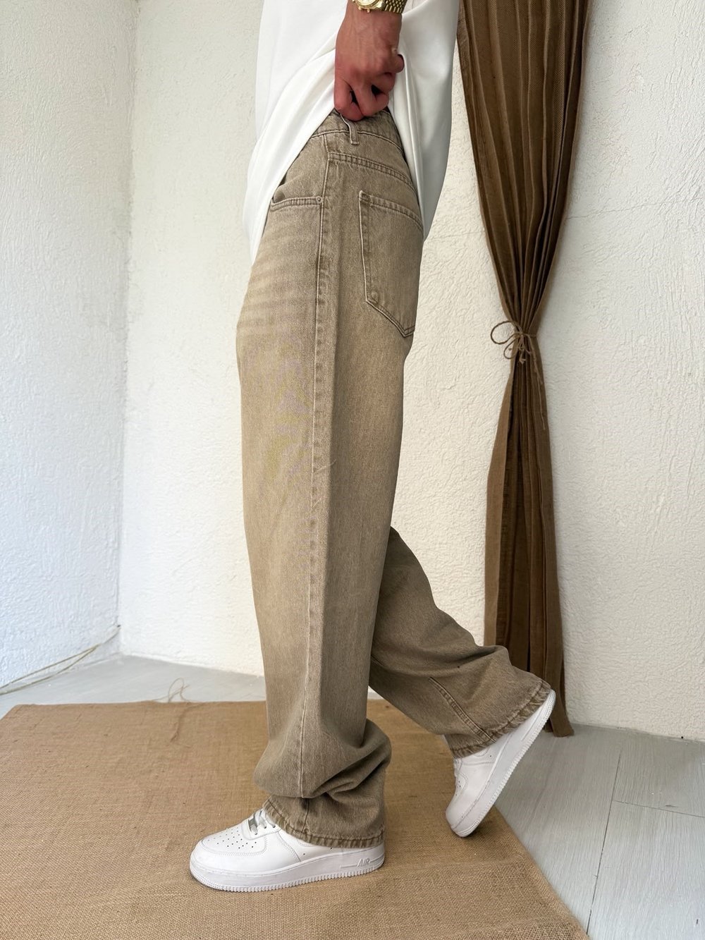 Asit Yıkamalı Relax Baggy