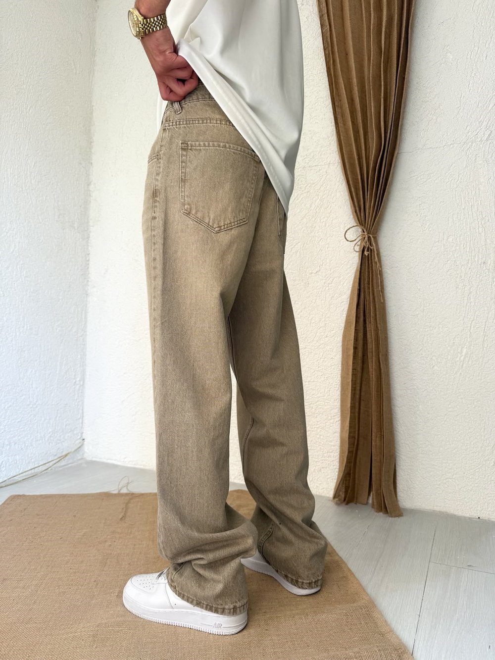 Asit Yıkamalı Relax Baggy