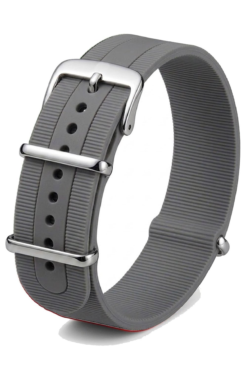 Silicone Nato Watch Band Strap N02SN