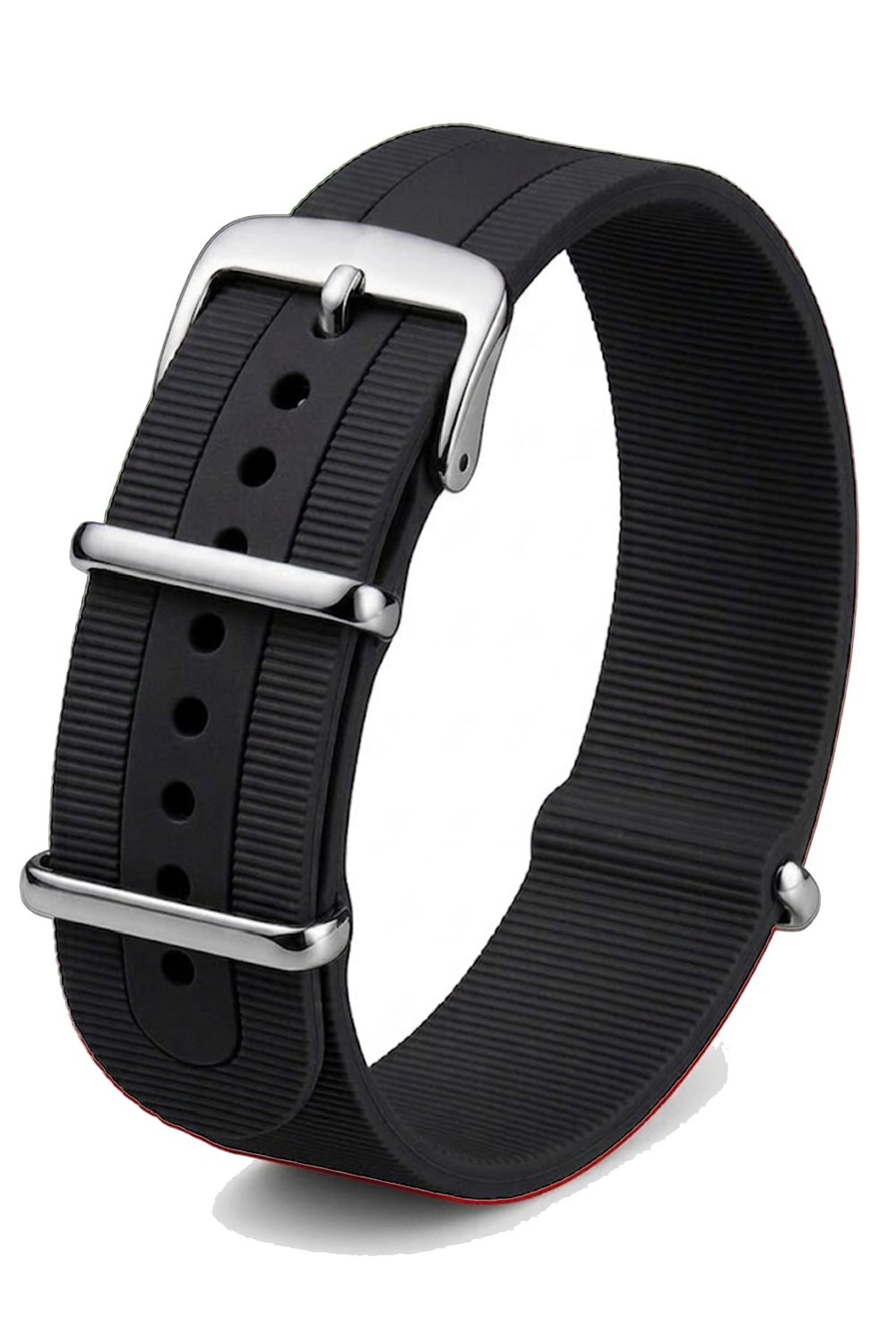 Silicone Nato Watch Band Strap N02SN