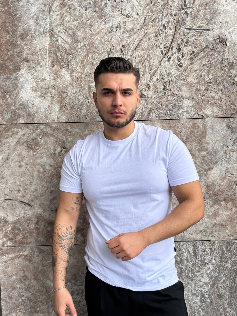 Niveo Beyaz Regular T-Shirt