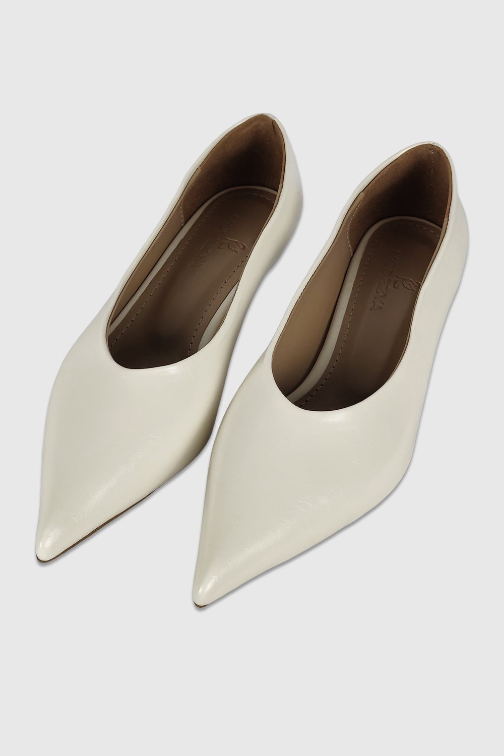 Clara Bej Mat Sivri Burun Kadın Stiletto