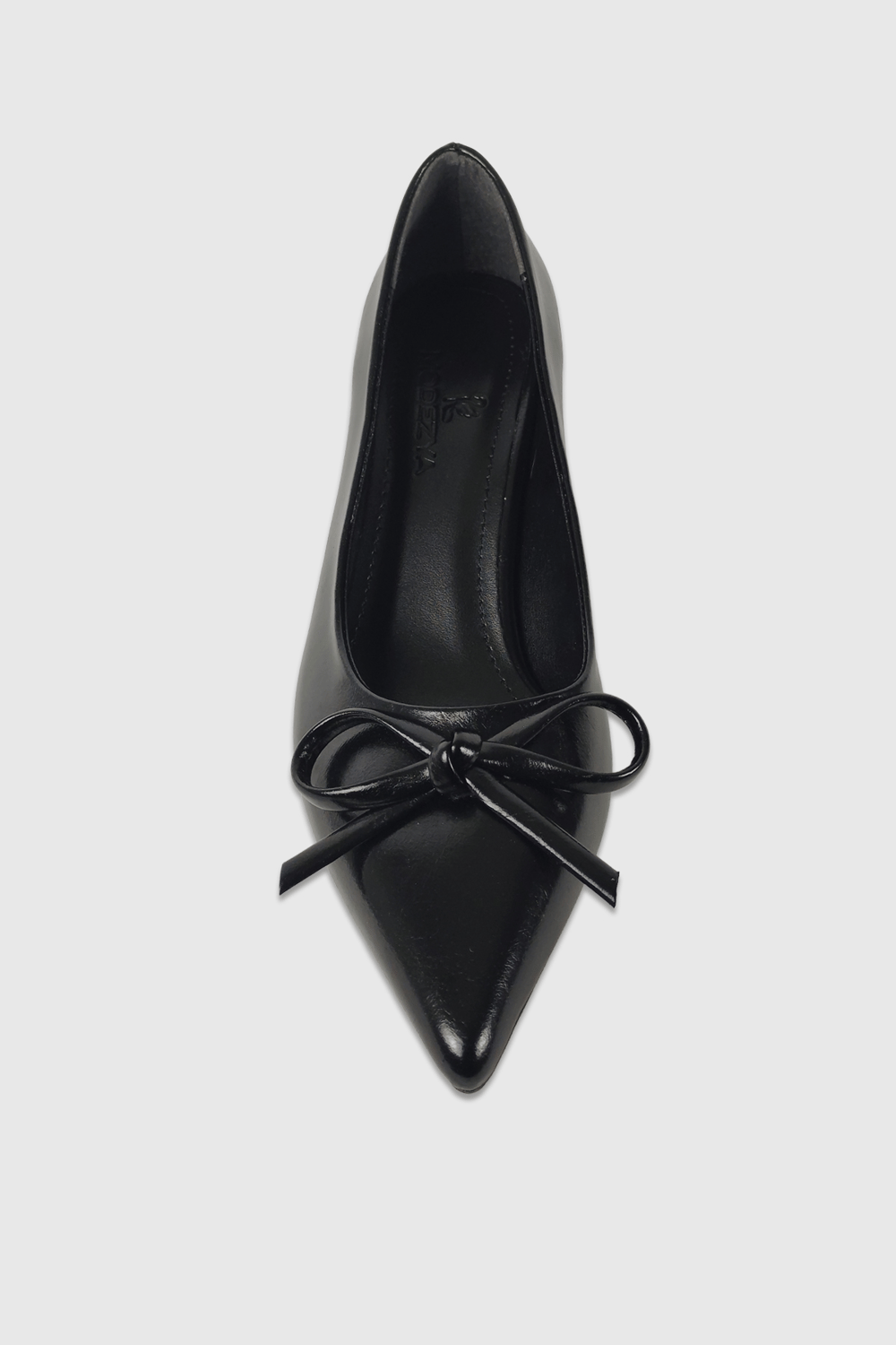 Daphne Siyah Rustik Fiyonk Detay Kadın Stiletto
