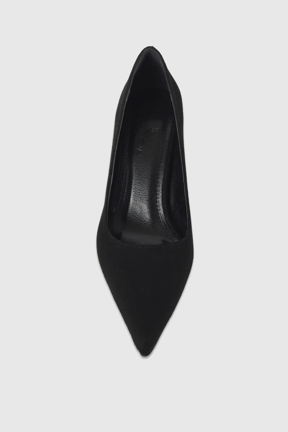 Hillary Siyah Süet Sivri Burun Kadın Stiletto
