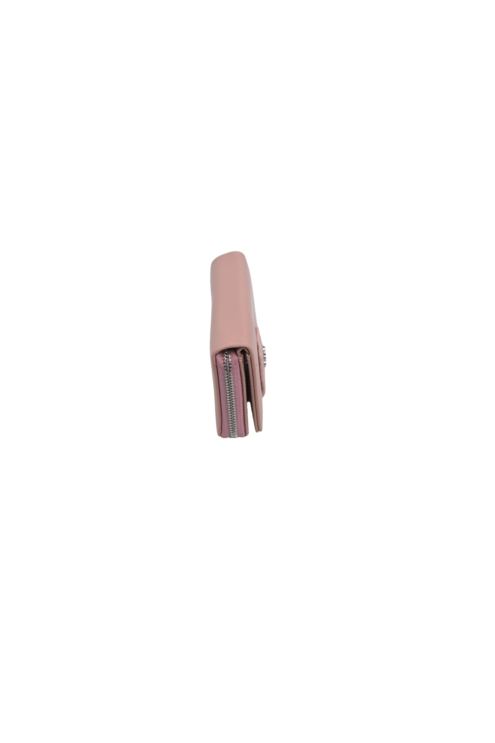 Duki Daso Pembe Kadın Çıtçıtlı ve Fermuarlı Çok Bölmeli Suni Deri Cüzdan Kartlık | SUMMER N4218 PEMBE