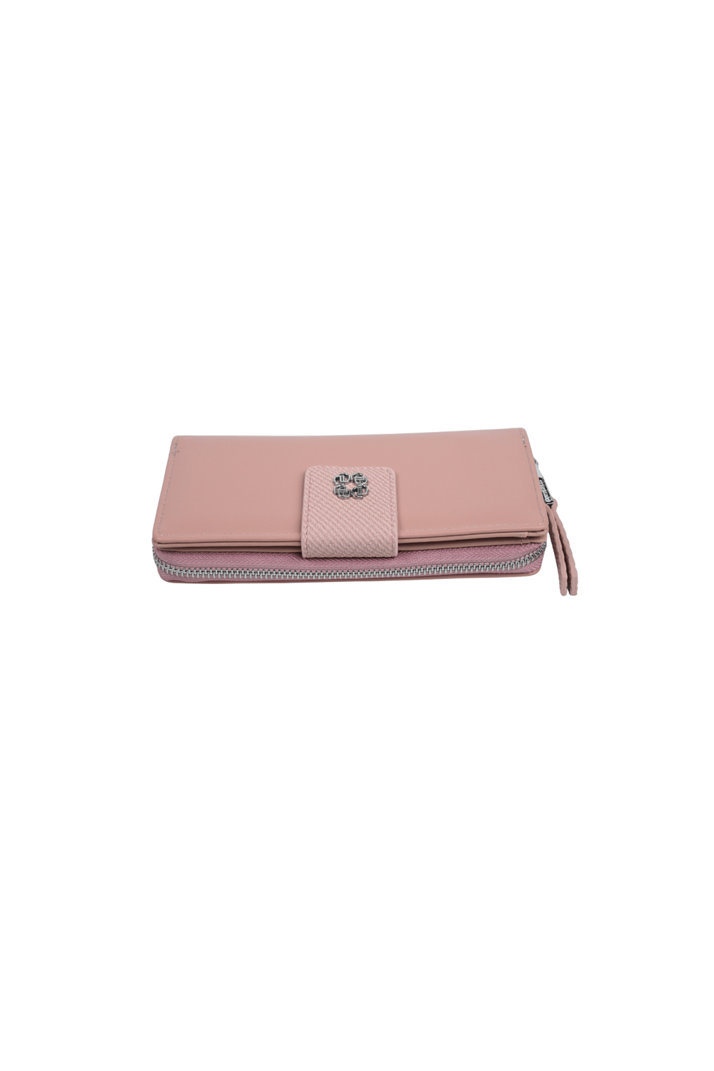 Duki Daso Pembe Kadın Çıtçıtlı ve Fermuarlı Çok Bölmeli Suni Deri Cüzdan Kartlık | SUMMER N4219 PEMBE