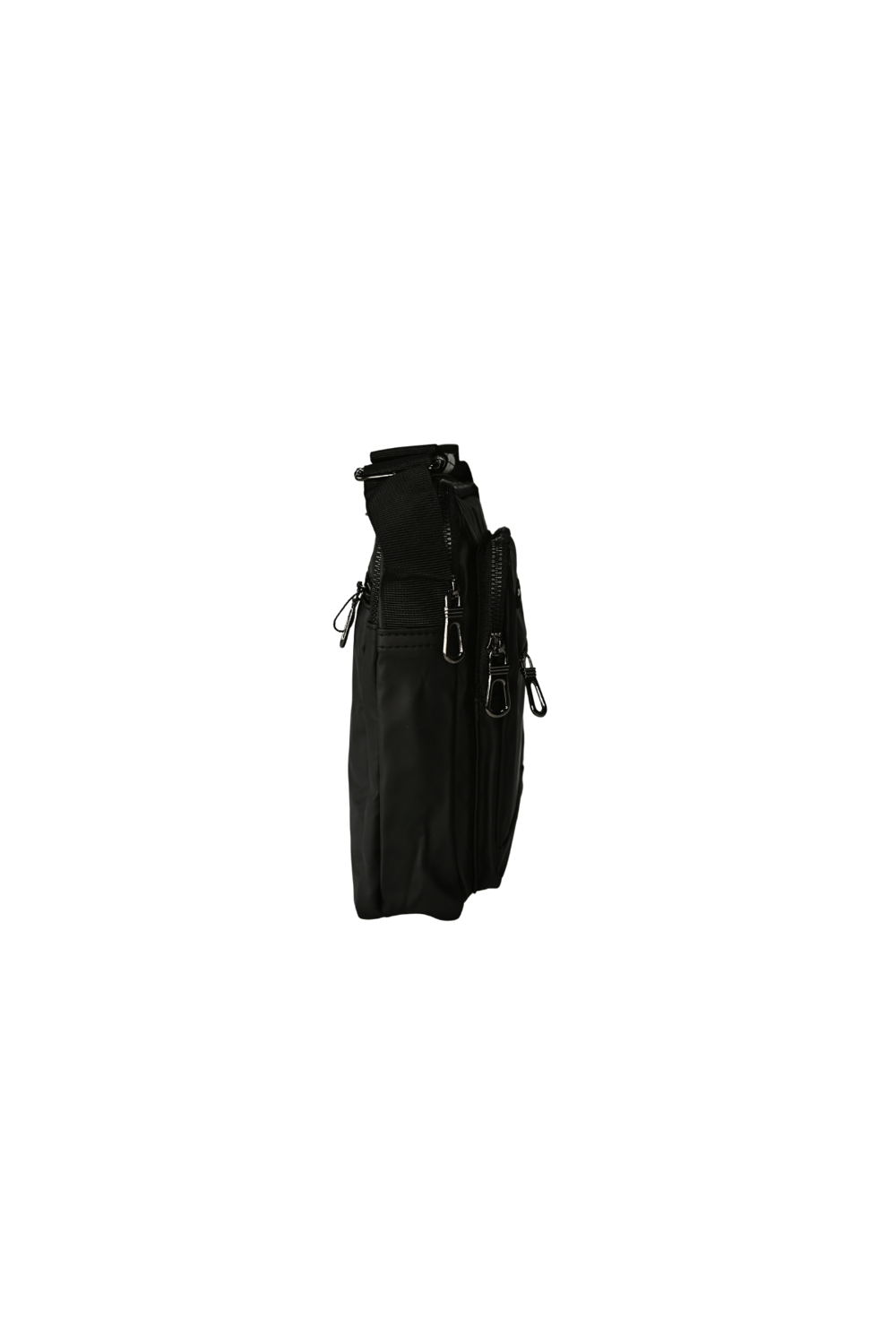 Duki Daso Siyah Su İtici Kumaş Casual Erkek/Unisex Çapraz Çanta | SUMMER T8047 SİYAH