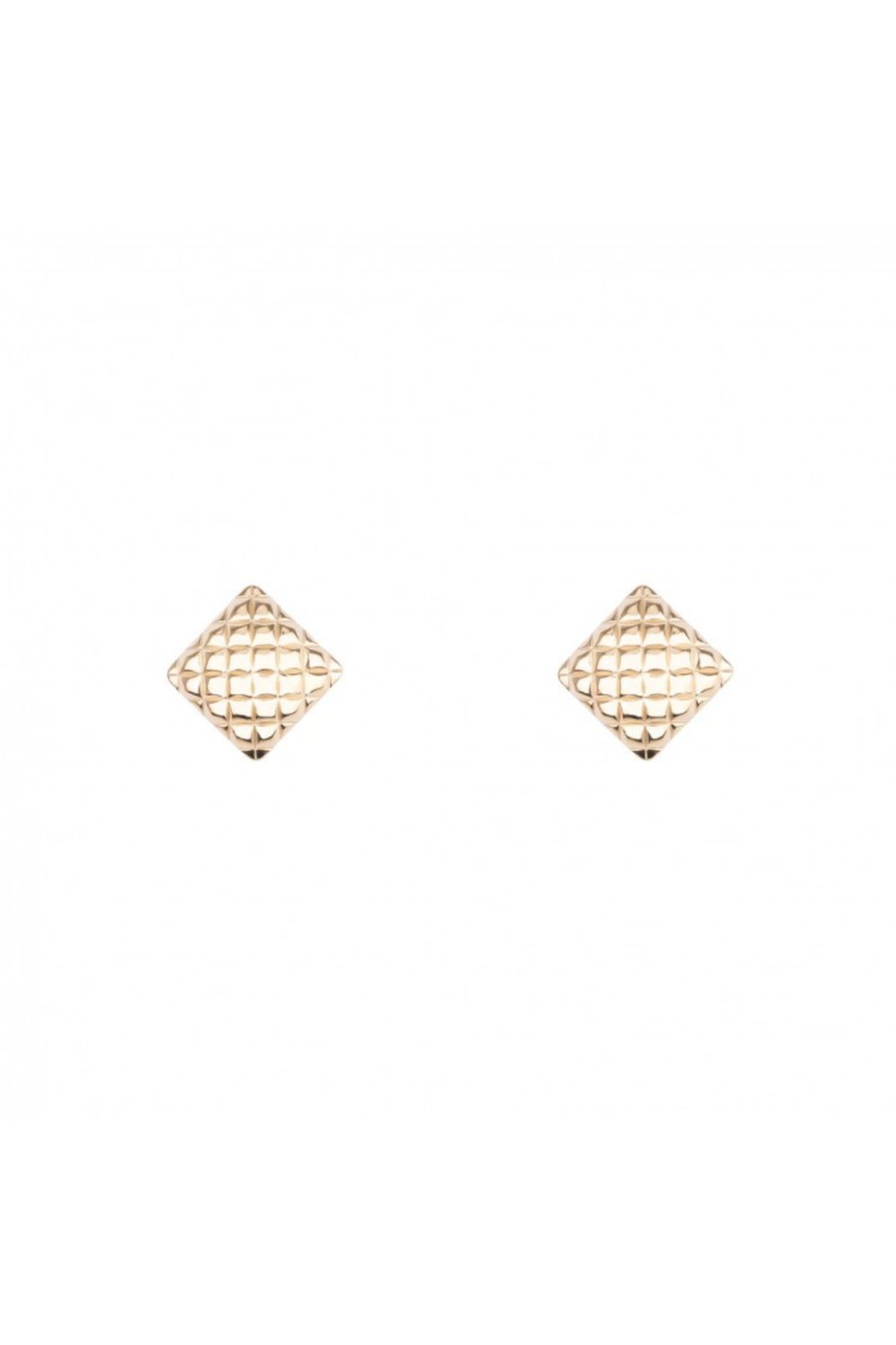 Modern Geometrik Şekilli Altın Küpe | Altın JS12966