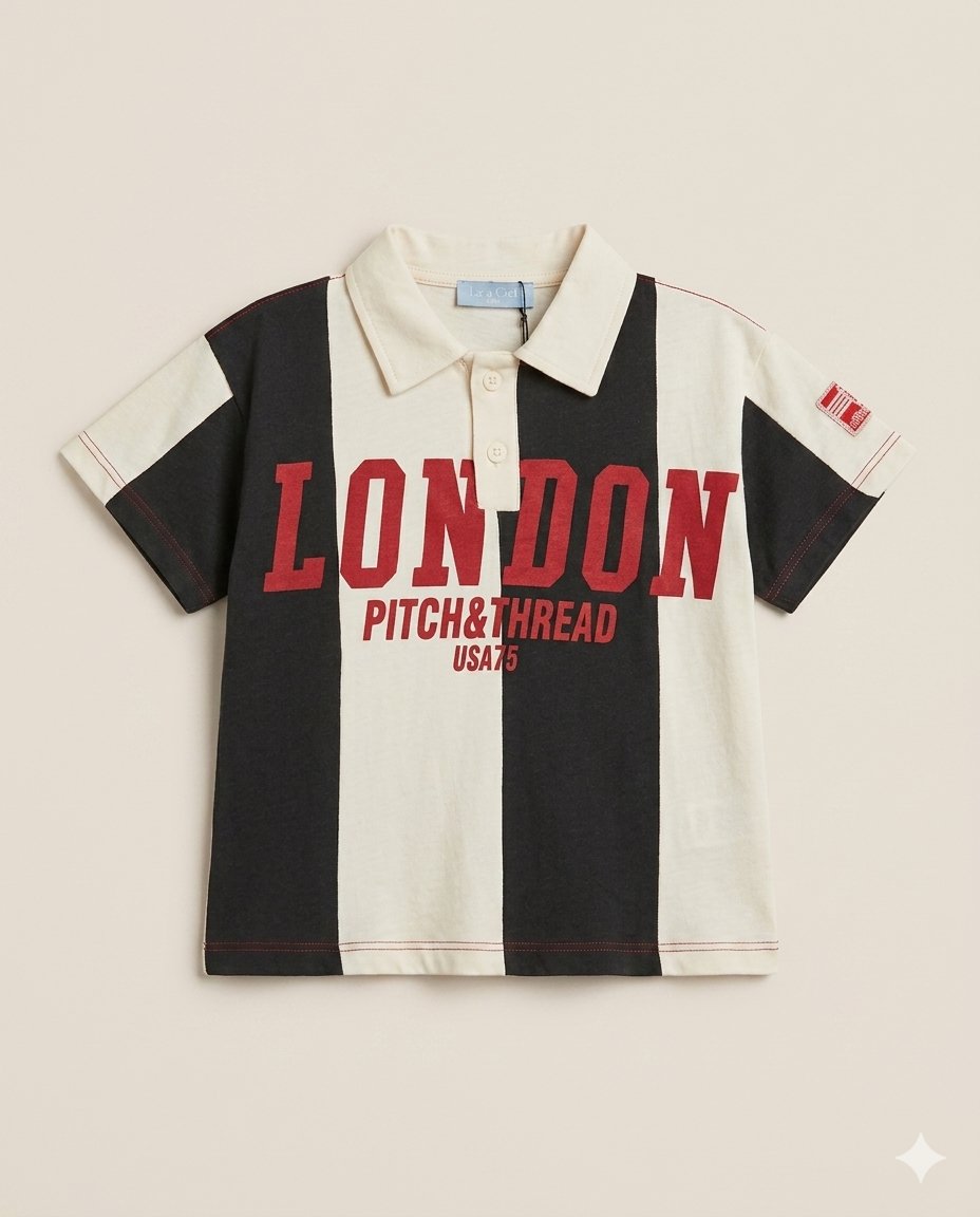 La'ciel Paris London Polo Yakalı Tshirt