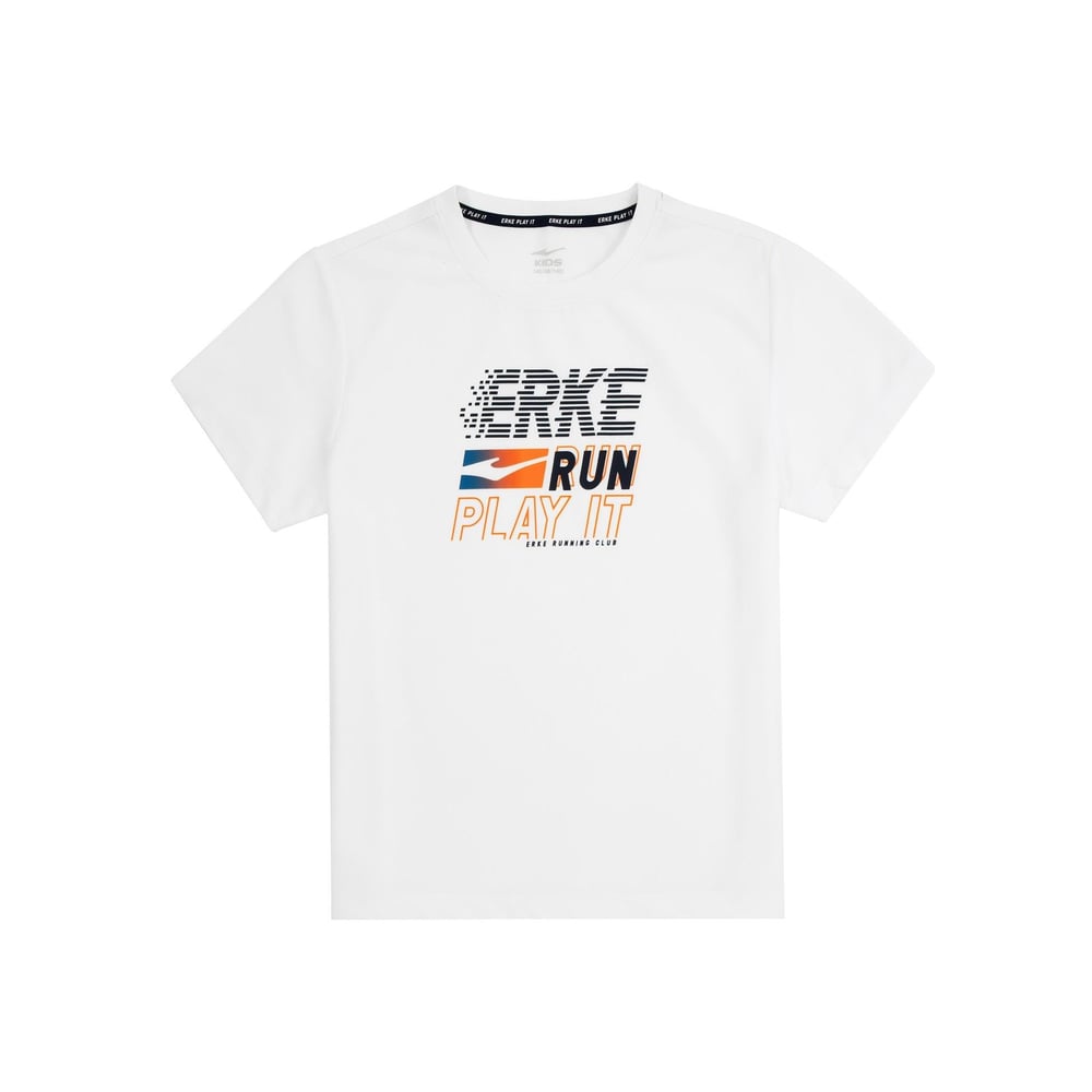 Genç Erkek Bisiklet Yaka T-Shirt