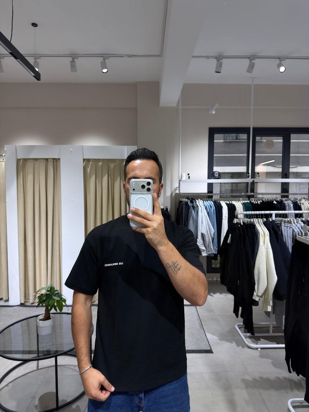 Les Siyah Tshirt