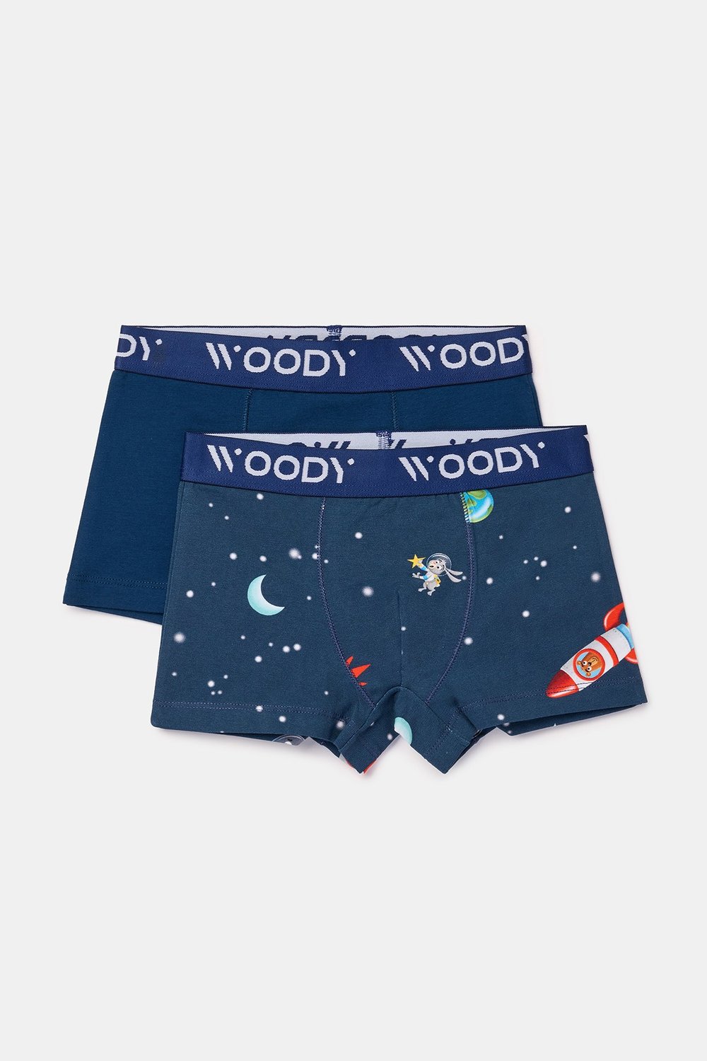 2-8 Yaş 2li Erkek Çocuk Boxer