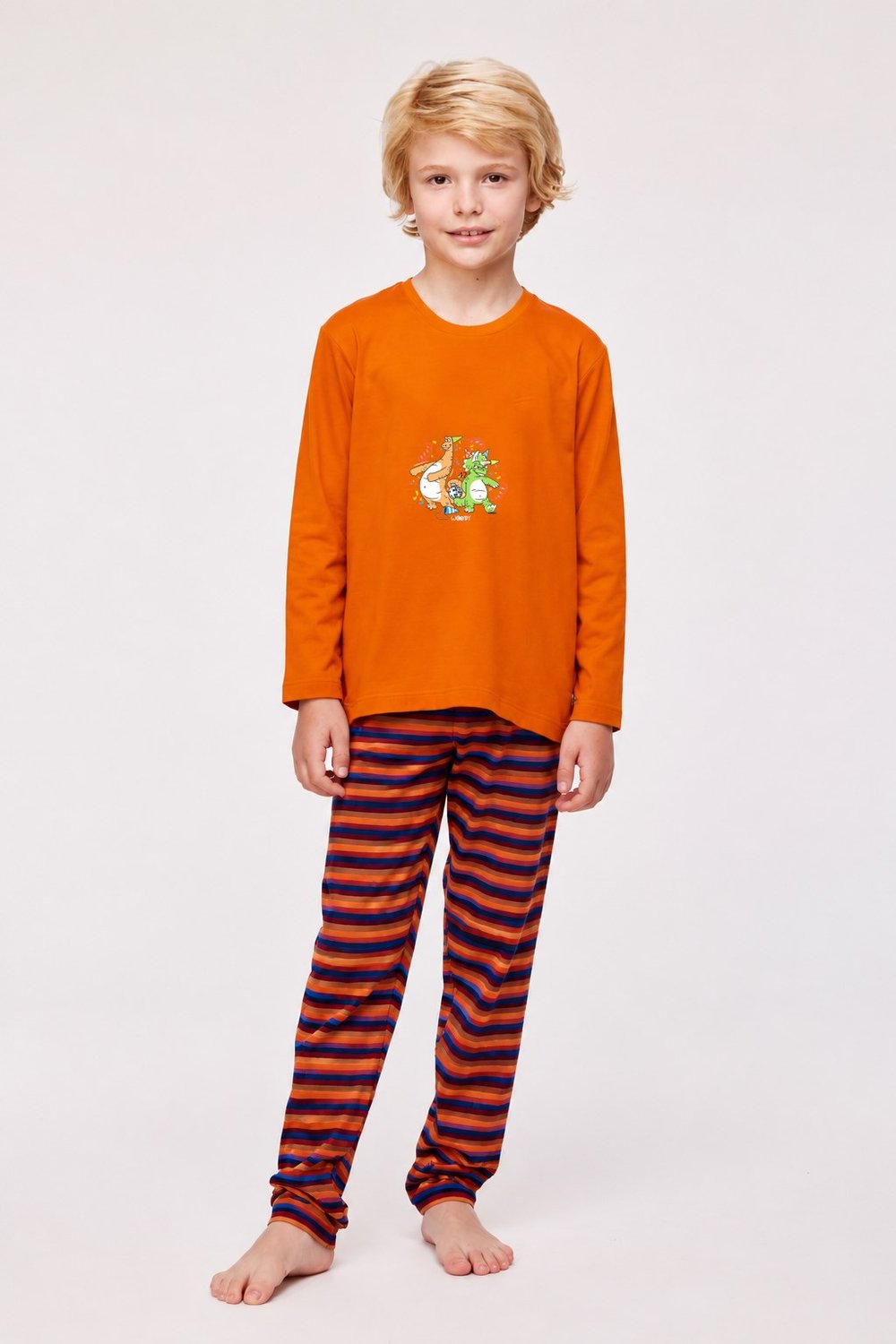 2-8 Yaş Erkek Çocuk Pijama