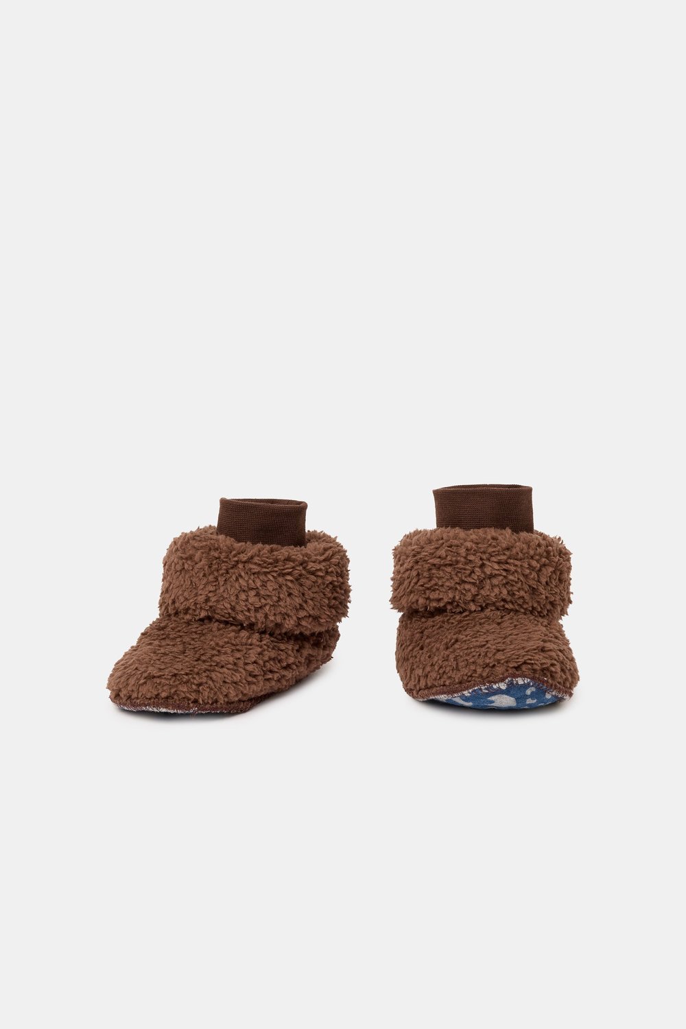 Kahverengi Velsoft Bebek Patik