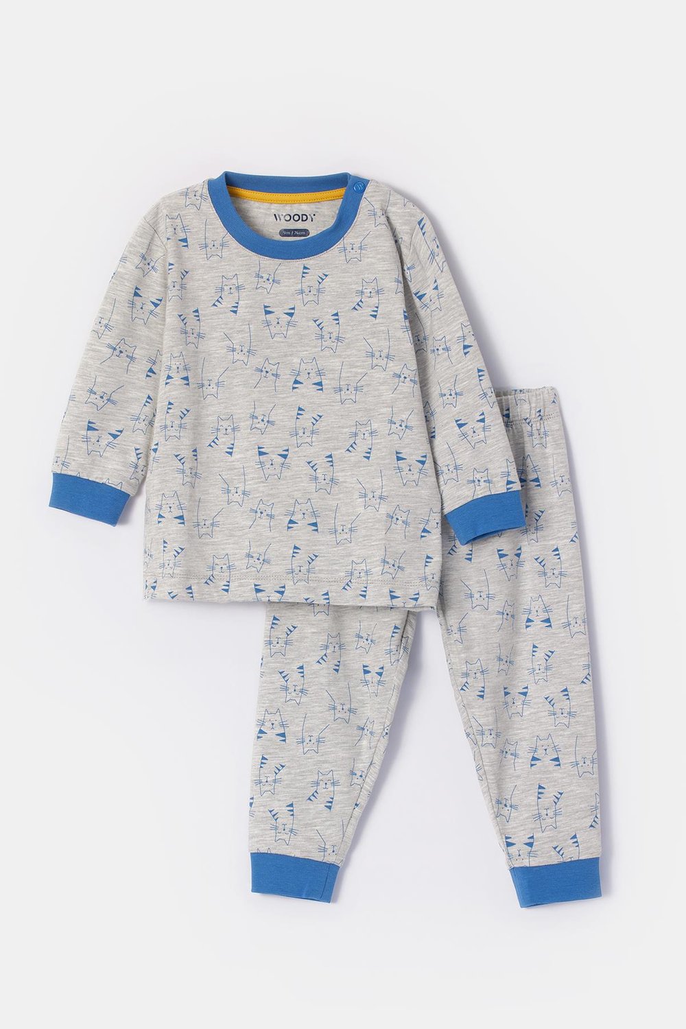 Pamuklu Erkek Bebek Pijama
