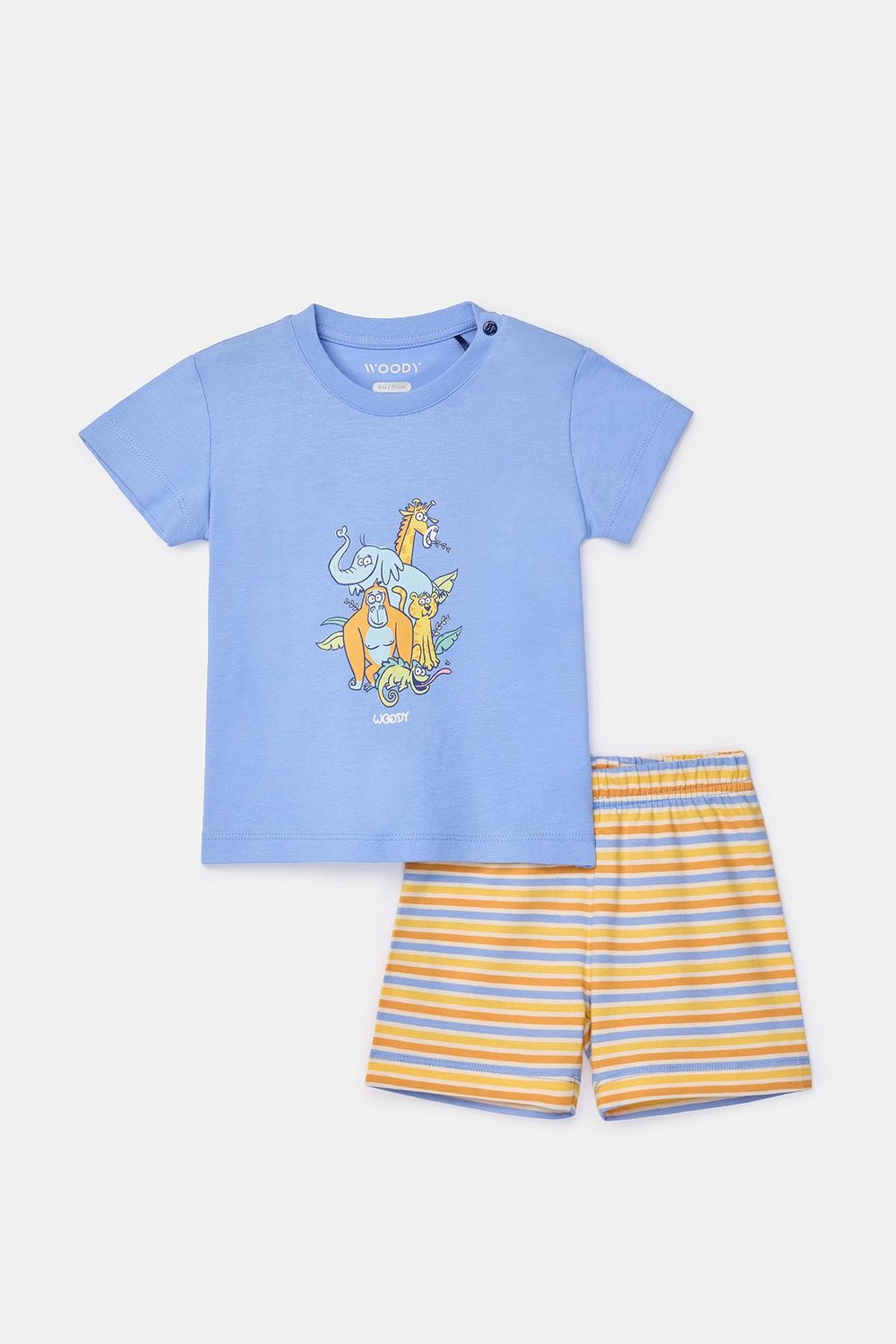 Pamuklu Erkek Bebek Pijama