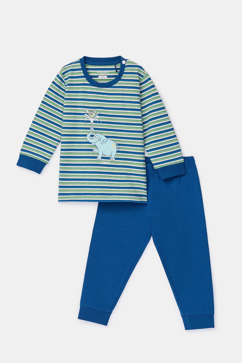 Pamuklu Erkek Bebek Pijama