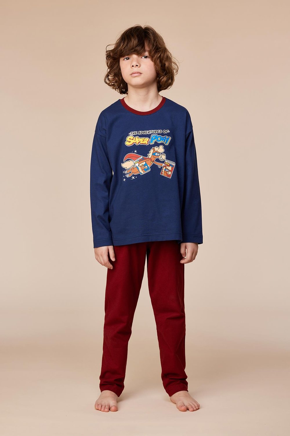 2-8 Yaş Erkek Çocuk Pijama