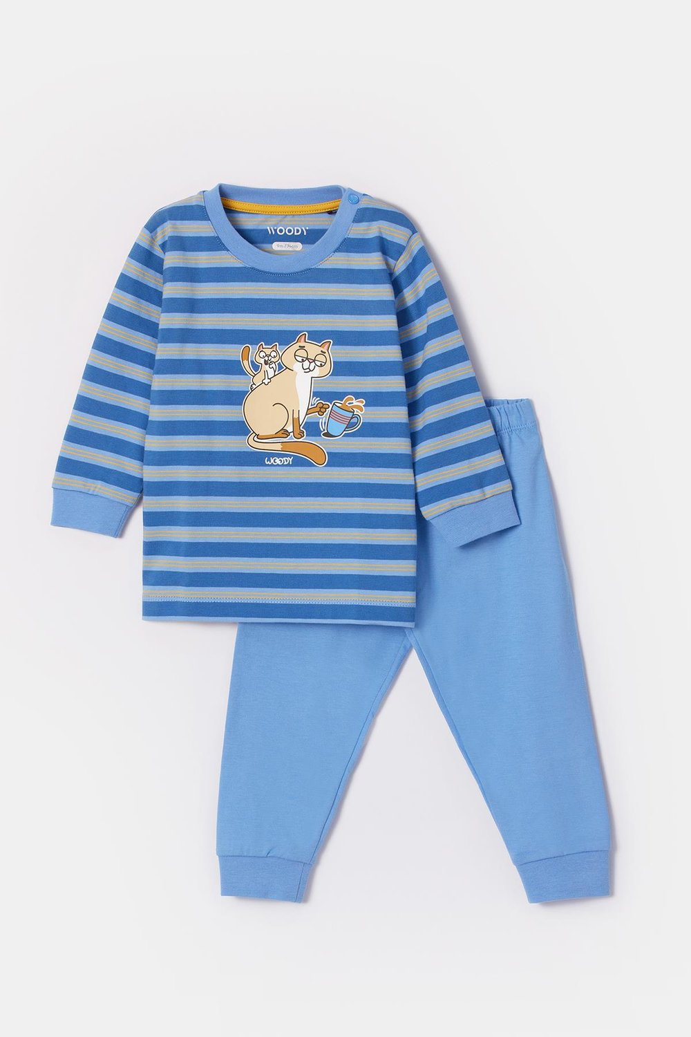 Pamuklu Erkek Bebek Pijama