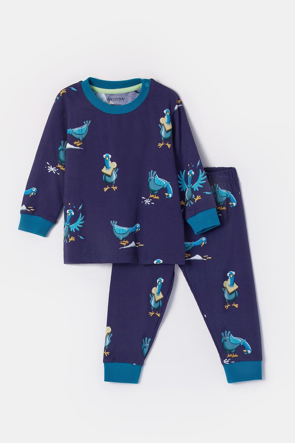 Pamuklu Erkek Bebek Pijama