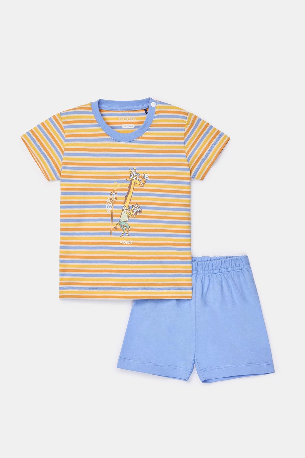 Pamuklu Erkek Bebek Pijama