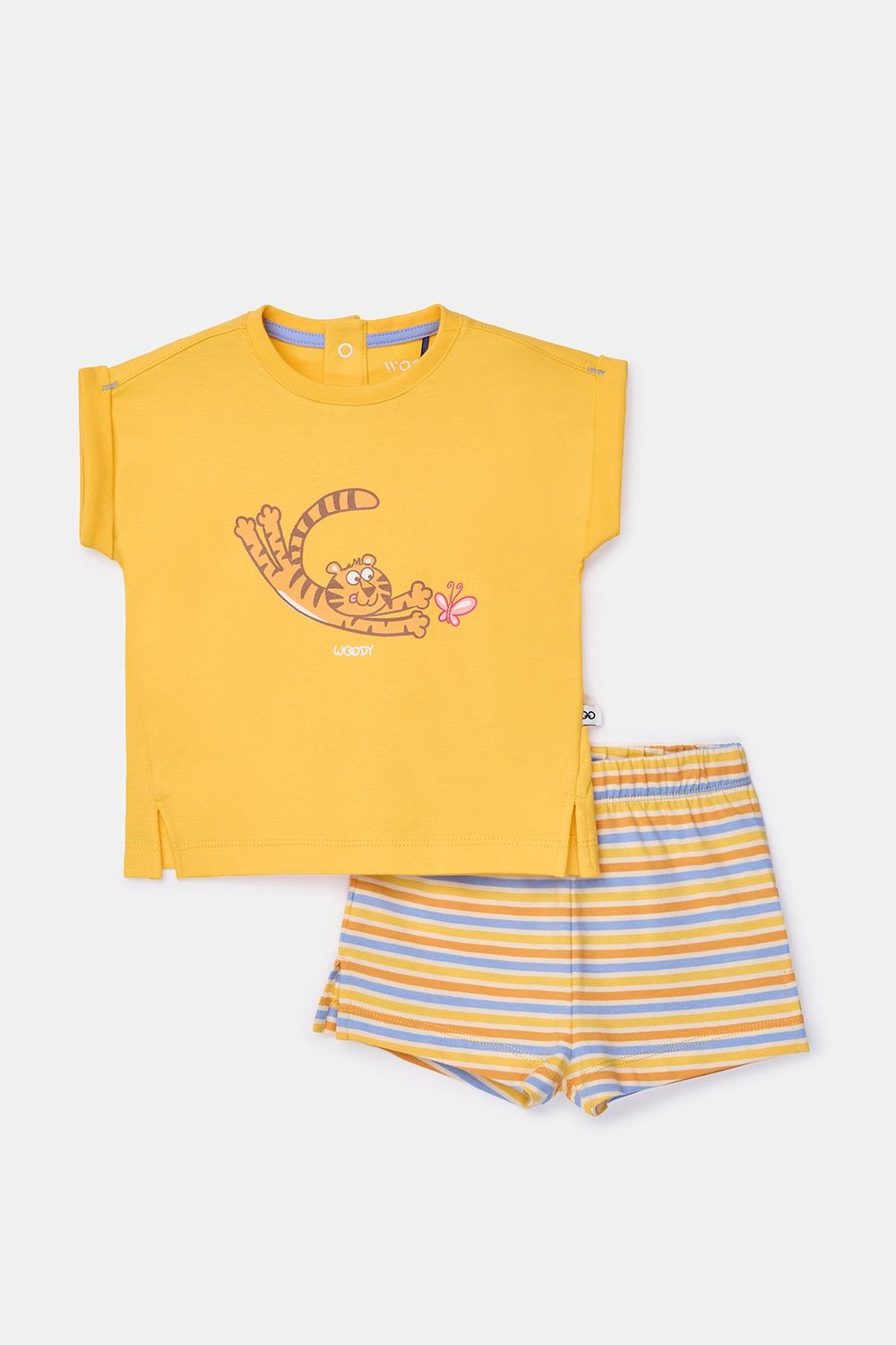 Pamuklu Kız Bebek Pijama