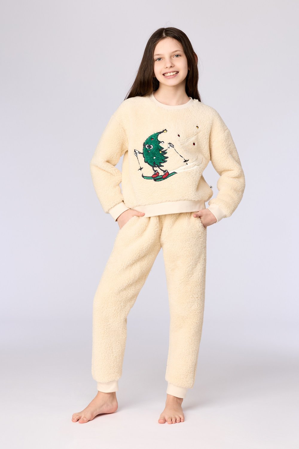 Yeni Yıl Temalı Velsoft Pijama
