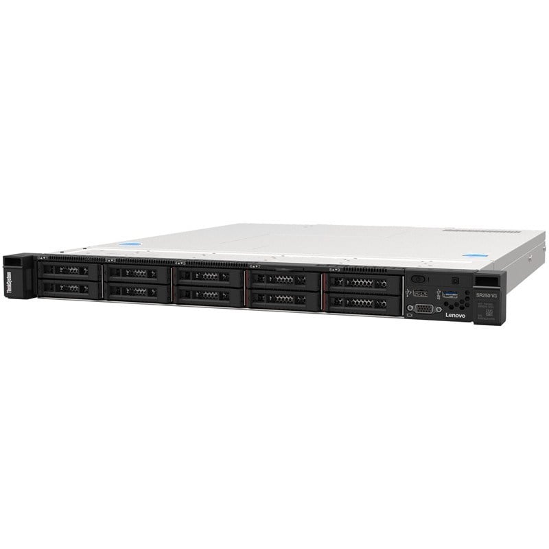 LENOVO THINKSYSTEM SR250 7DCLA00LEA V3 INTEL XEON E-2434 1X16GB 8X2.5   1X800W 3 YIL YERİNDE GARANTİ