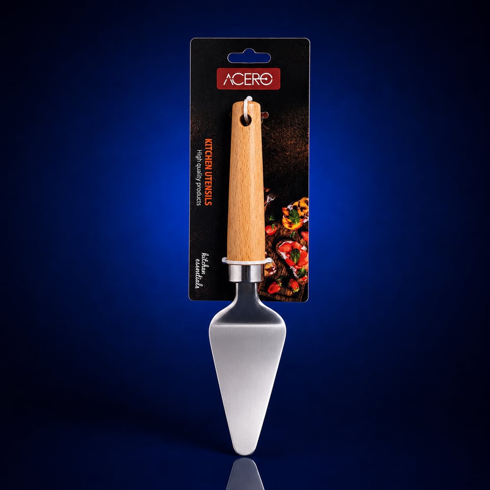 AHŞAP SAPLI METAL SPATULA K.İ 144 AD