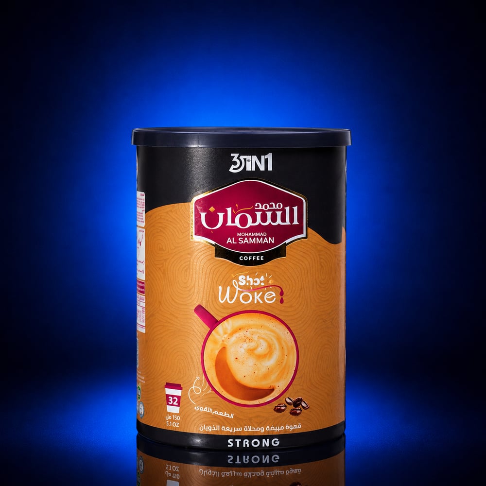 ALSAMMAN COFEE STRONG 3 IN 1 500GR *12