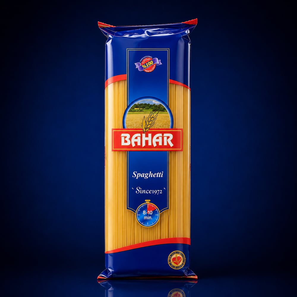 BAHAR MAKARNA SPAGETTİ 500 GR