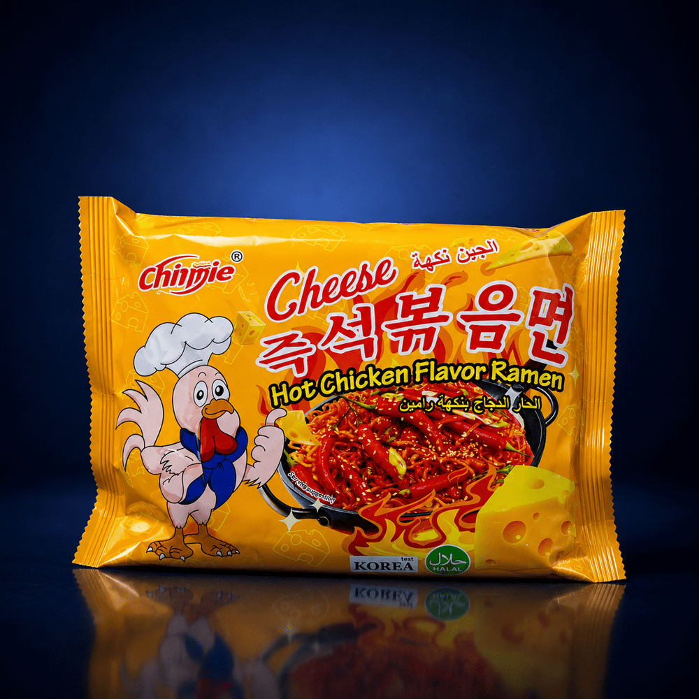 CARBONARA NODELS HOT CHICKEN FLAVOR RAMEN