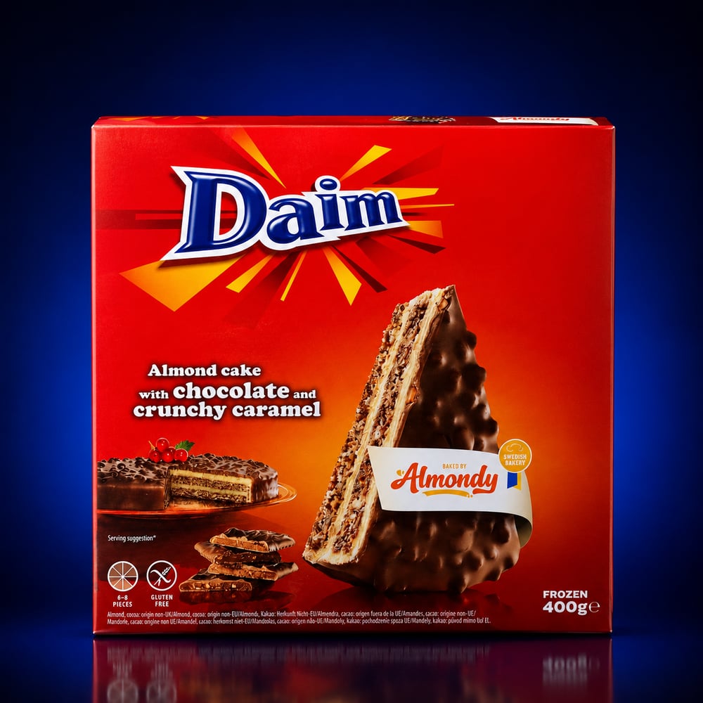 DAIM ALMOND CAKE 400G