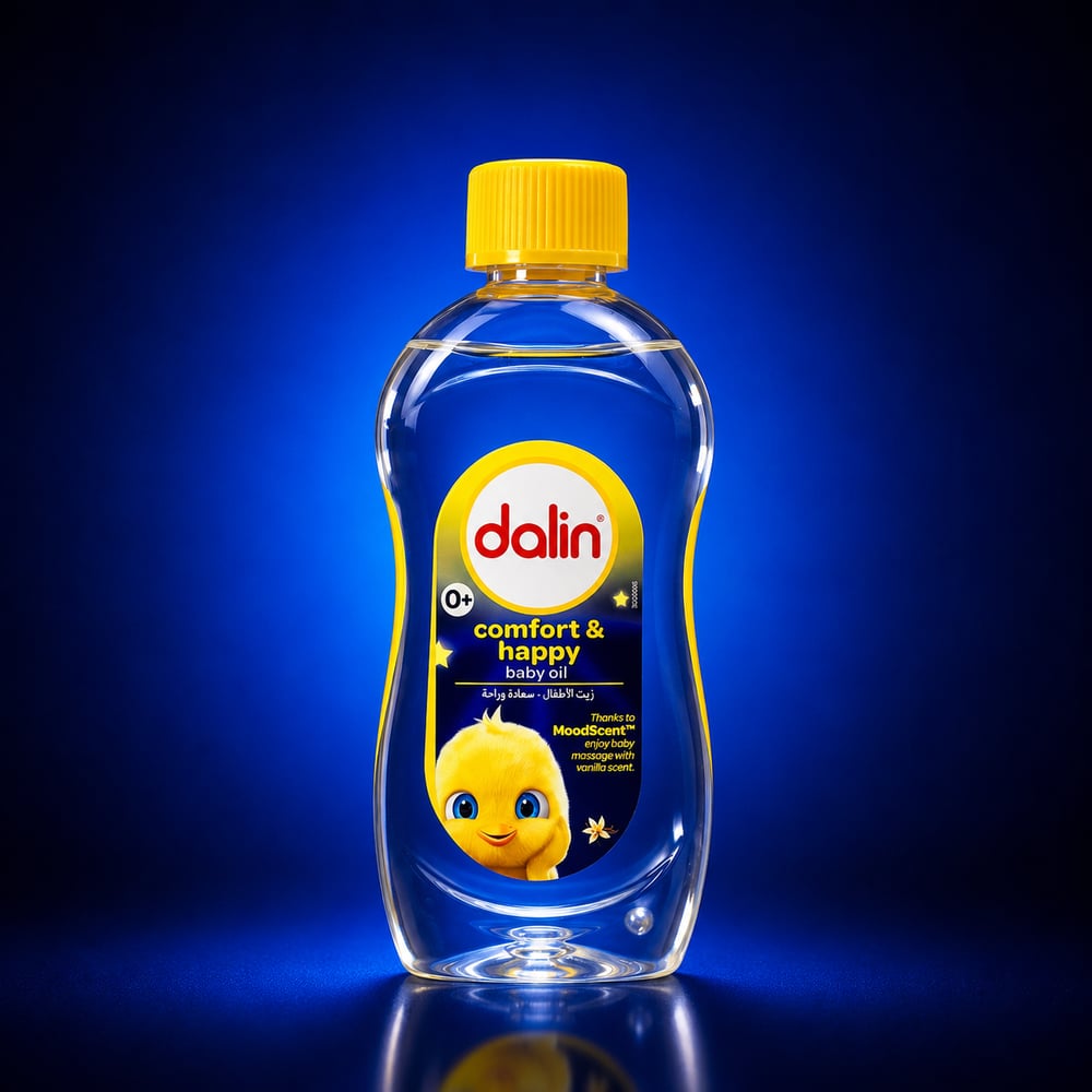 DALIN COMFORT AND HAPPY BABY OIL 200 ML