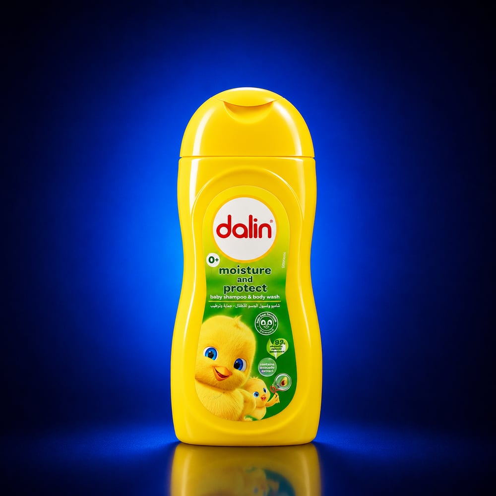 DALIN MOISTURE AND PROTECT BABY SHAMPOO AND BODY WASH 200 ML