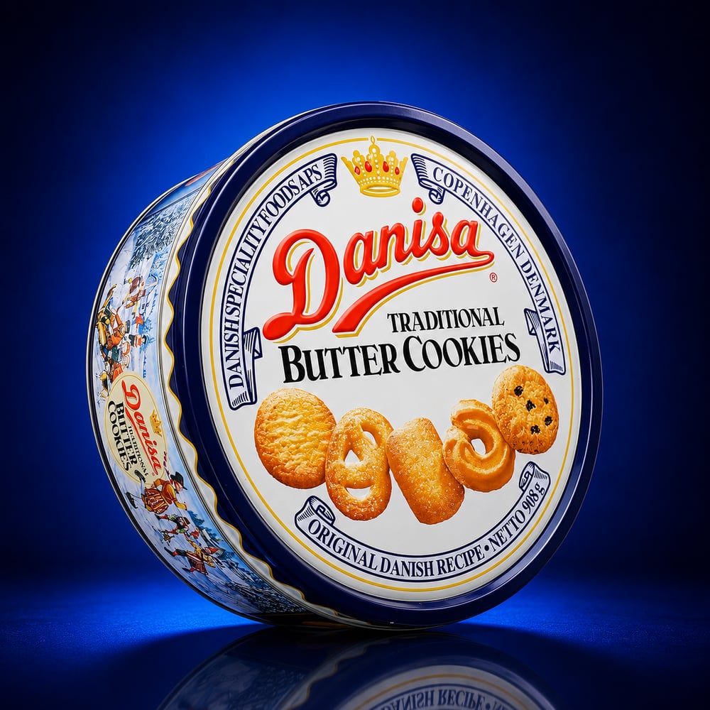 DANISA BUTTER COOKIES 908 GR