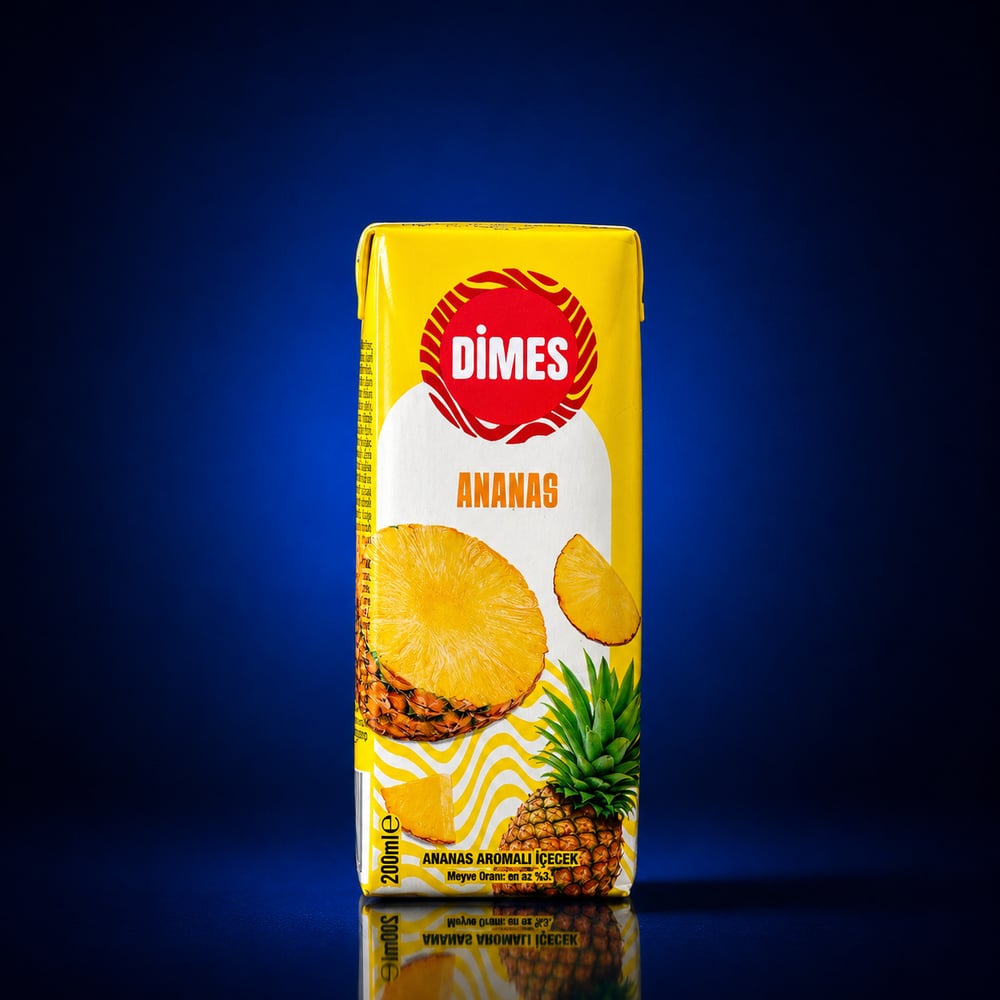 DİMES MEYVE SUYU 200 ML ANANAS *27