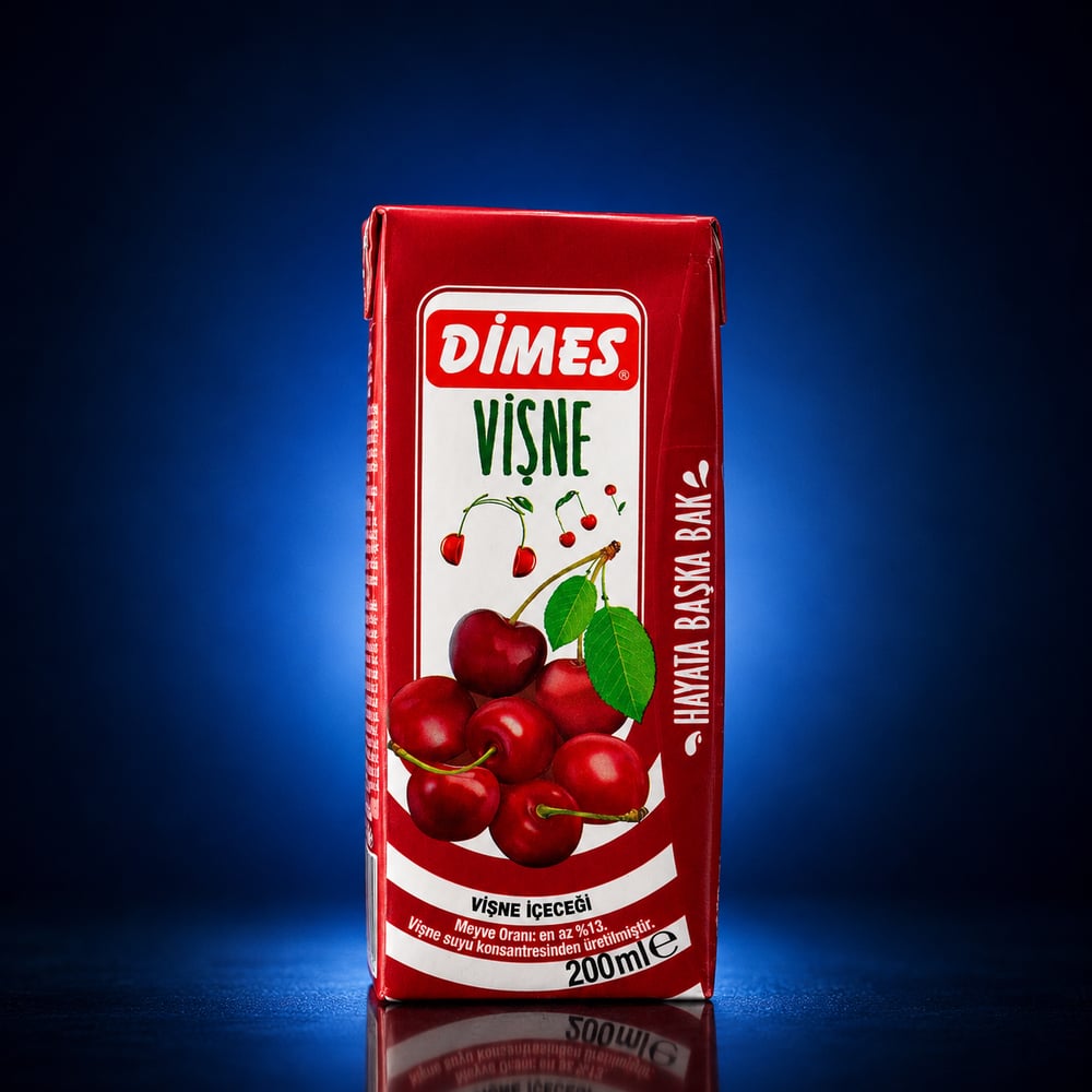DİMES MEYVE SUYU 200 ML VİŞNE *27