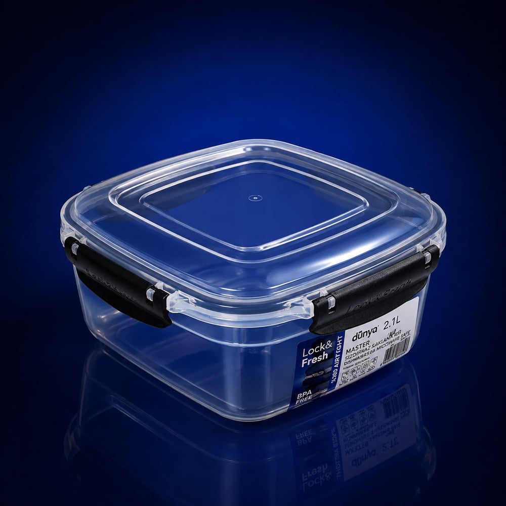 DÜNYA 2400 ML MASTER KARE SAKLAMA 30805