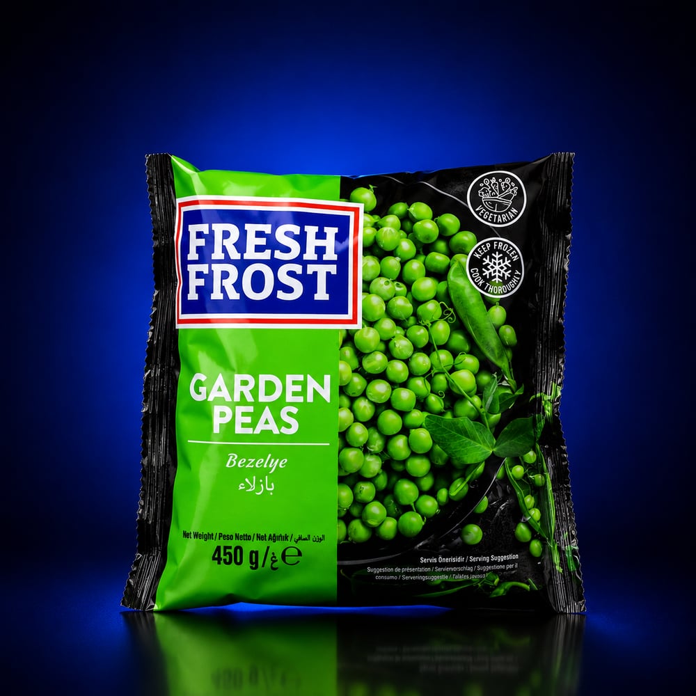 FRESH FROST GARDEN PEAS 450 GR