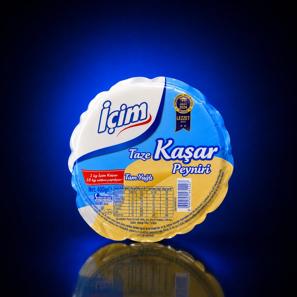 İÇİM KASAR PEYNIRI 400 GR*12